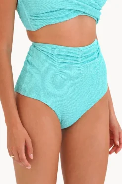 Retro Deco High Waist Gathered Pant