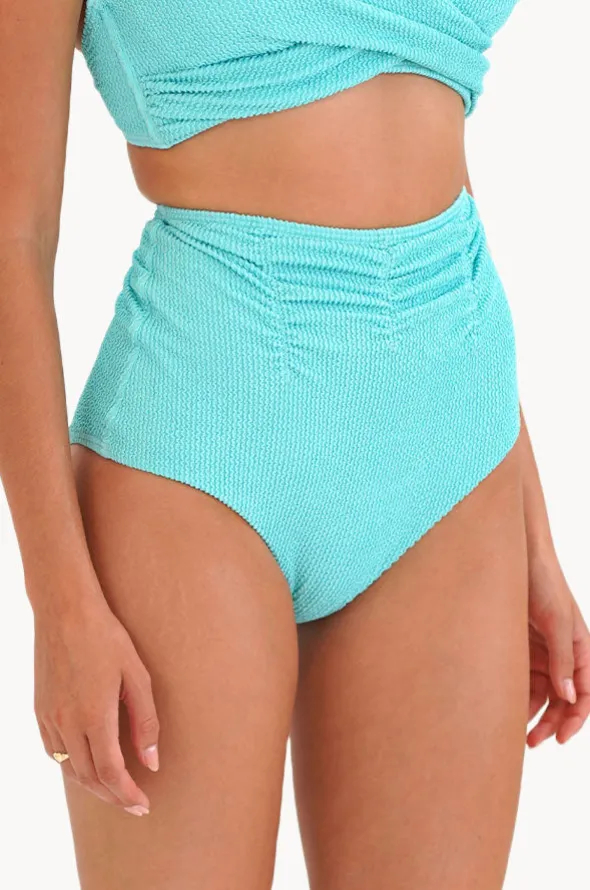 Retro Deco High Waist Gathered Pant