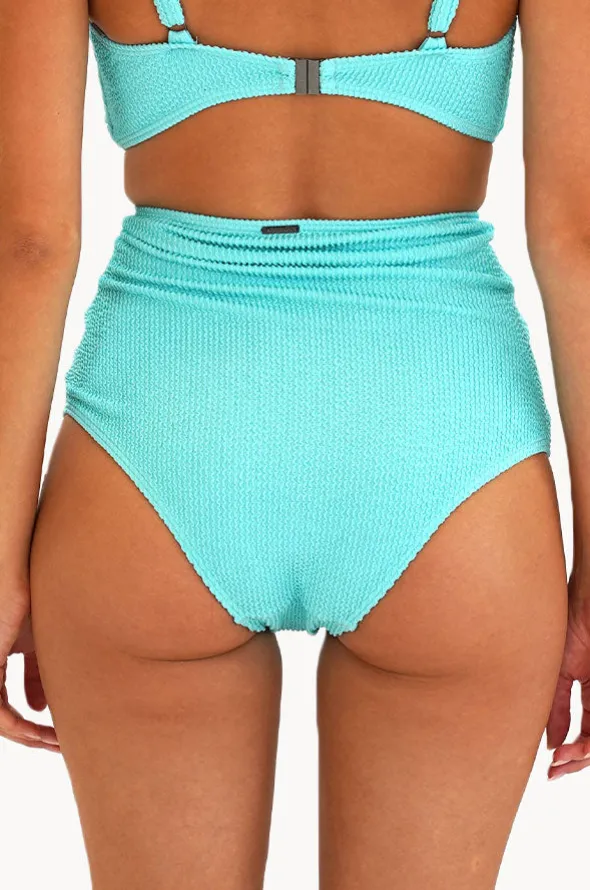 Retro Deco High Waist Gathered Pant