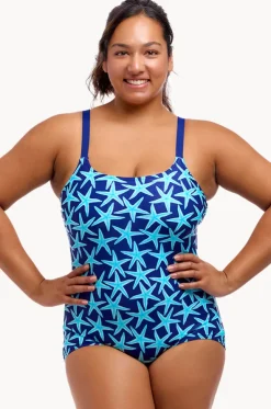 See Stars Scoop Neck One Piece