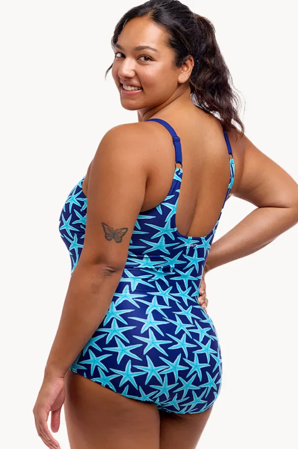 See Stars Scoop Neck One Piece