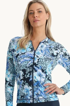 Select Long Sleeve Zip Suntop