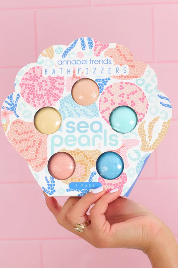 Shelly Beach Sea Pearls Bath Fizzers