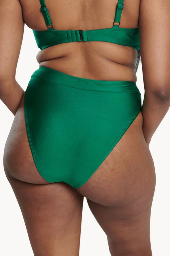 Shimmer High Leg High Waist Pant