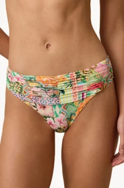 Simi Mid Rise Ruched Pant