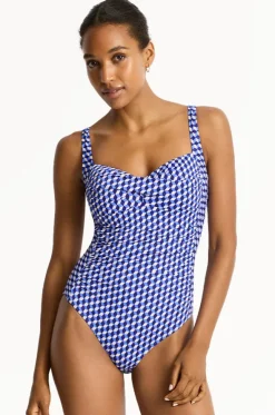 Solara Twist Front One Piece