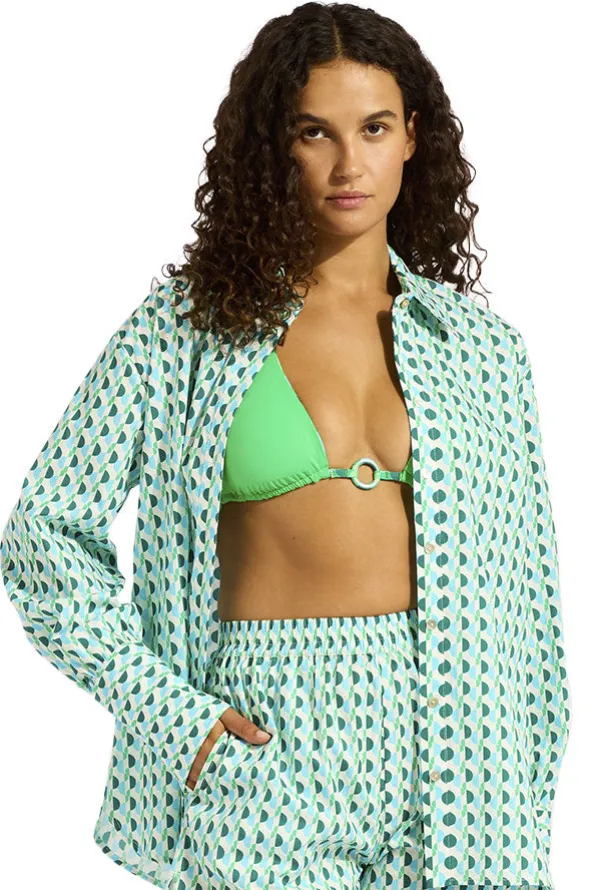 Sorrento Oversized Button Up Shirt