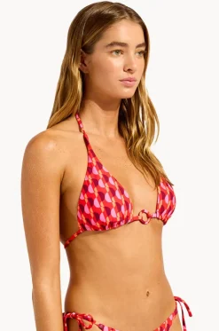 Sorrento Reversible Longline Slide Tri