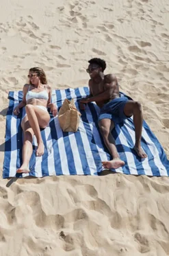 Stripe Cabana Towel For Two