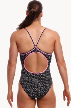 Summer Fish Diamond Secure One Piece