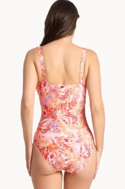 Sundance E/F Cup Frill Ruched One Piece