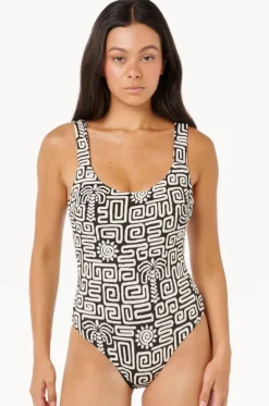 Sunset Jacquard One Piece