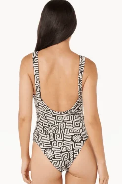 Sunset Jacquard One Piece