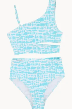 Teen Girls Koa Print Crop Set