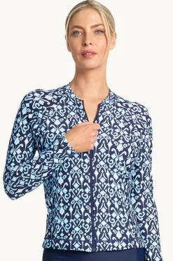 Tile Long Sleeve Suntop