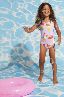 Toddler Girls Sundae Fun Day One Piece