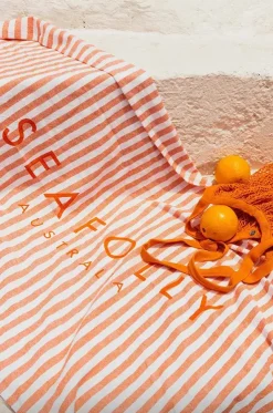 Turkish Towel & Net Bag Set