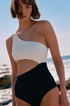 Versa Rib One Shoulder One Piece