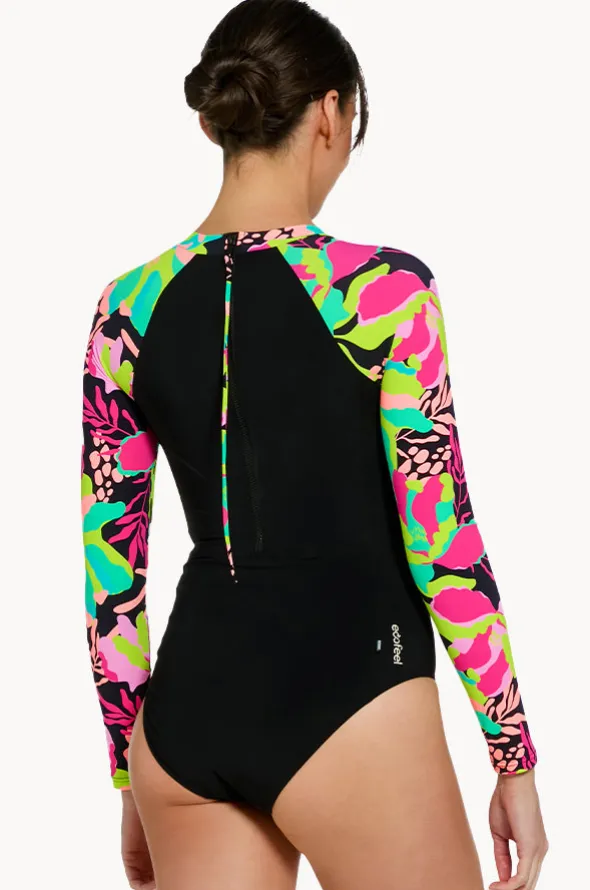 Vivid Long Sleeve Sunsuit