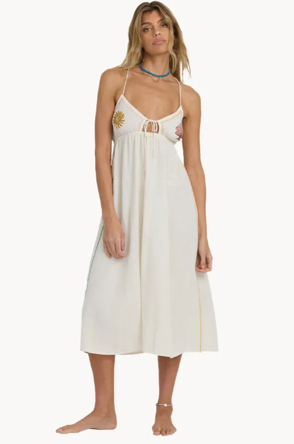 Wave Haze Midi Dress